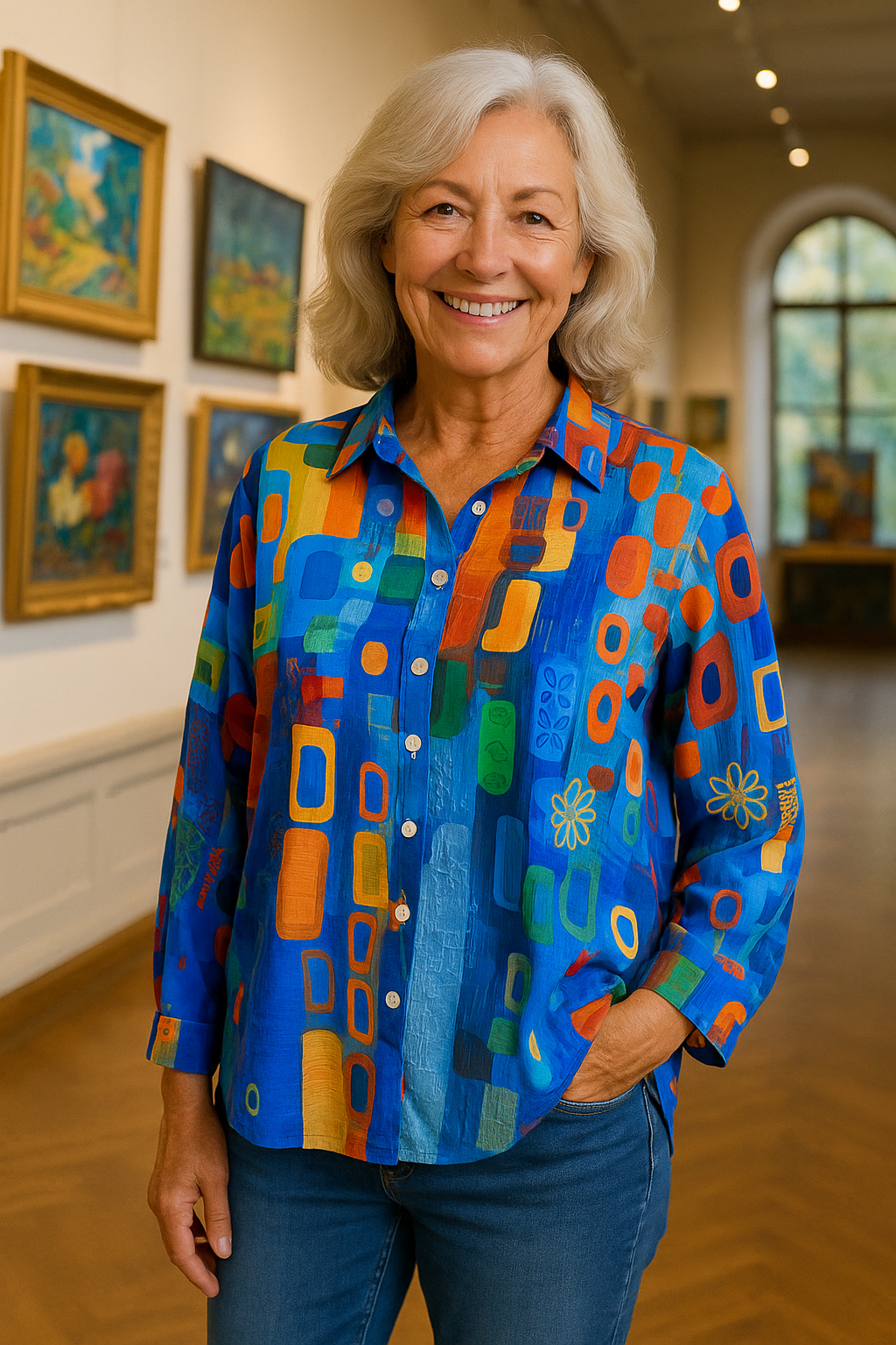 Edna | Artistic Blouse - Effortless, Unapologetically You (New Colours)
